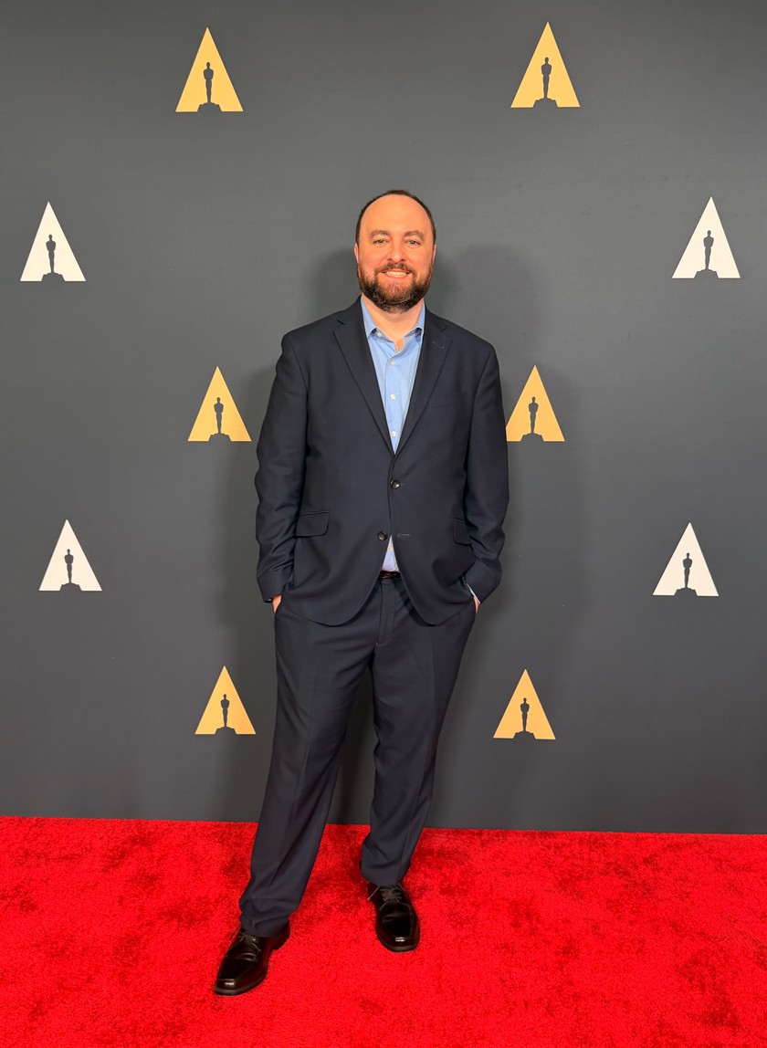 Itai Forman at Academy event